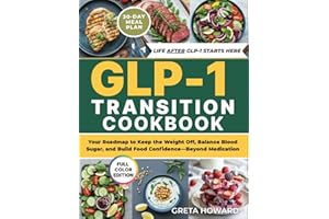 The GLP-1 Transition Cookbook: Your Roadmap to Keep the Weight Off, Balance Blood Sugar, and Build Food Confidence—Beyond Medication