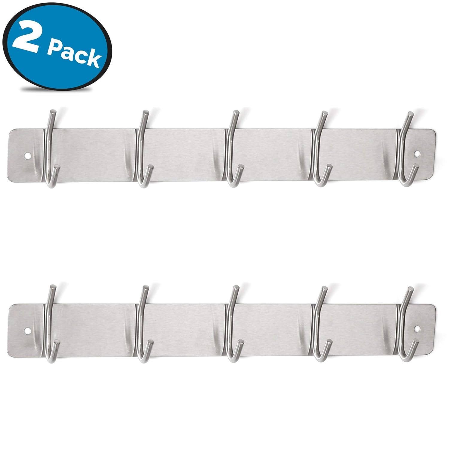 Best Brushed Metal Wall Coat Rack