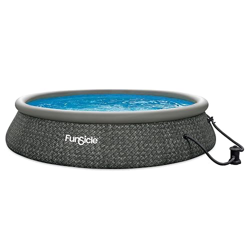 summer waves quick pool set up