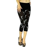 ToBeInStyle Women’s Scary Skeleton Leg Bones Halloween Hosiery Tights & Thigh High Stockings