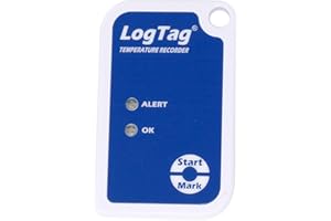 LogTag TRIX-8 Multi-use Temperature Recorder with 8,000 Readings Memory and up to 3-Year Battery