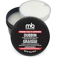 M&B Dubbin Leather Conditioner - 6.5 Oz Waterproofing Wax With Sponge Applicator, Protects Boots & Sporting Gear - View #12