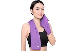 GOT Sports Cooling Towel (40"x12") – Chilly Towel for Neck & Face Wraps - Cooling Rag for Hiking, Gym, Yoga & Workouts (Purpl