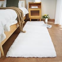 Amazon.com: Ghouse Ultra Soft Faux Rabbit Fur Rug, Machine ...