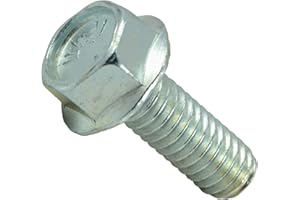 Hard-to-Find Fastener 014973454500 5/16-18 x 7/8 Serrated Flange Bolt (10 Pieces)