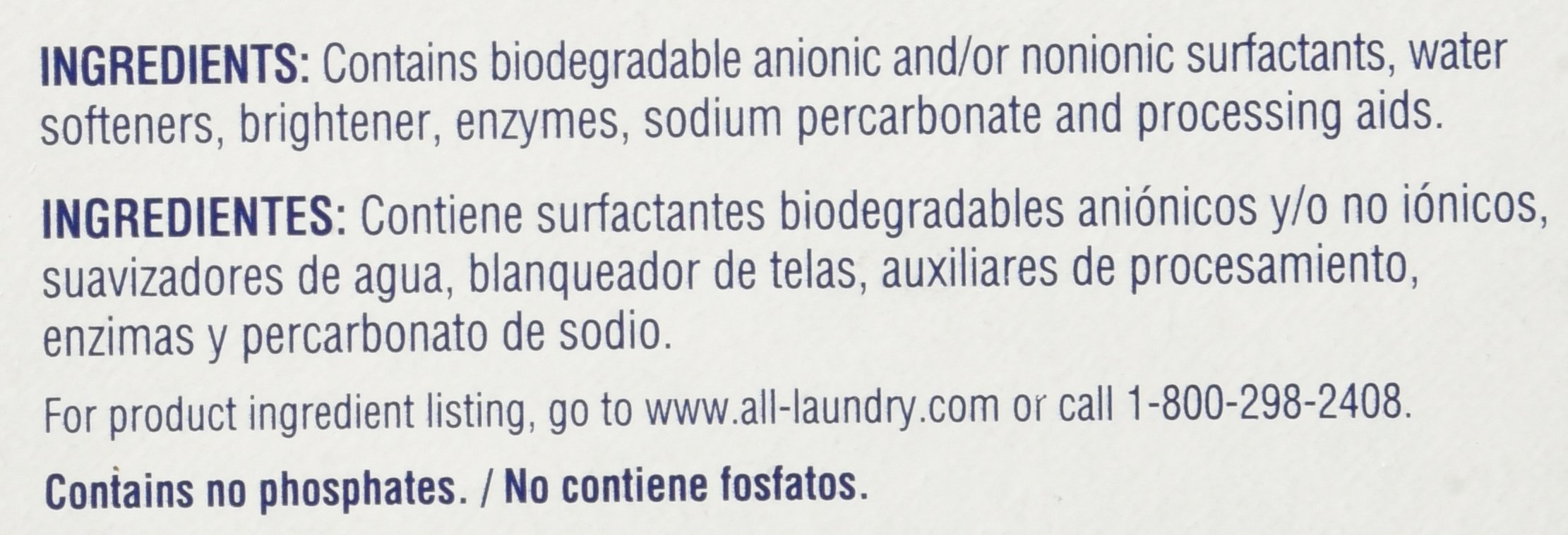 All All-Purpose Powder Detergent, 52 Oz Box