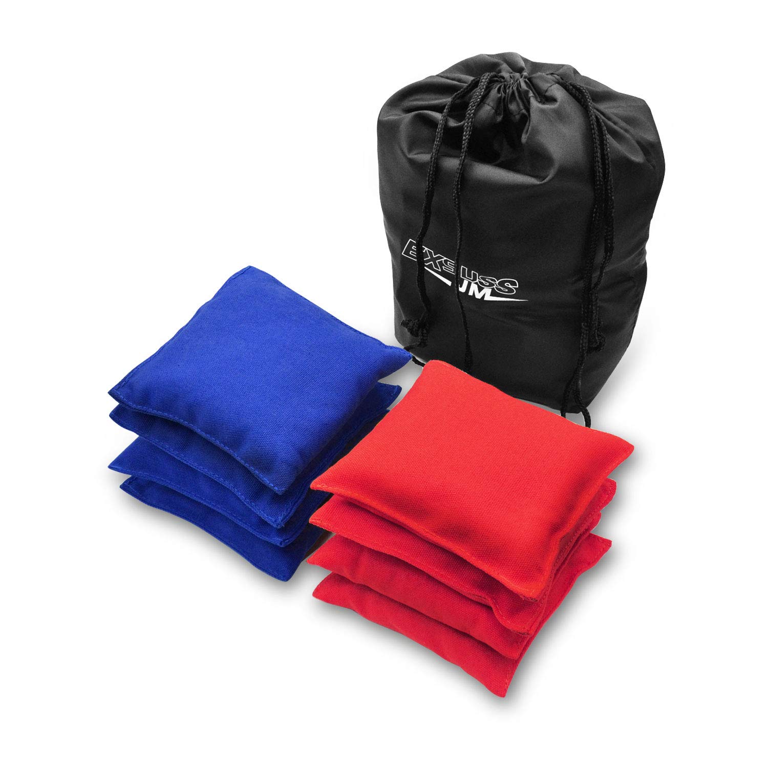 JMEXSUSS Weather Resistant Standard Corn Hole Bags, Set of 8 Regulation