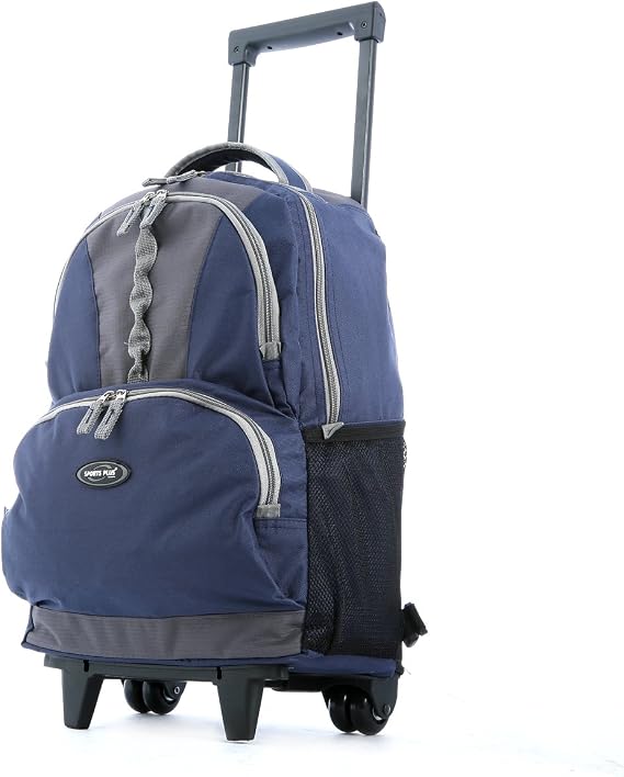 rolling travel backpack