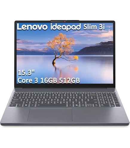 Amazon.com: Lenovo IdeaPad Slim 3X Home Student Business Laptop