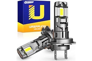 FAHREN 2026 H7 LED Headlight Assemblies, 40000LM 1000% Super Brightness H7 LED Bulbs, 1:1 Mini Size Plug and Play, 6500K Cool