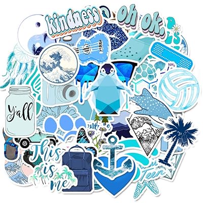 50pcs Cute Waterproof Vsco Stickers for Hydro Flask, Nigeria Ubuy