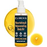 Clinexil After Shower Body Oil for Women- Hydrating & Firming Natural Moisturizer for Dry Skin-Cold Pressed Jojoba, Baobab, Sea Buckthorn & Vitamin E – Non-Greasy, fast absorbing Skin Oil – 3.38 oz