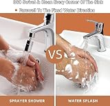 LUBEKAS Kitchen Tap Spray Head 360 Swivel 2 Modes ABS Brass Universal Fit view 3