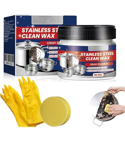 Gomme à Rayures Pour Inox - Kit 8 Pièces Réutilisables En Caoutchouc - Pour éviers, Casseroles, Appareils Ménagers - Nettoyage Facile