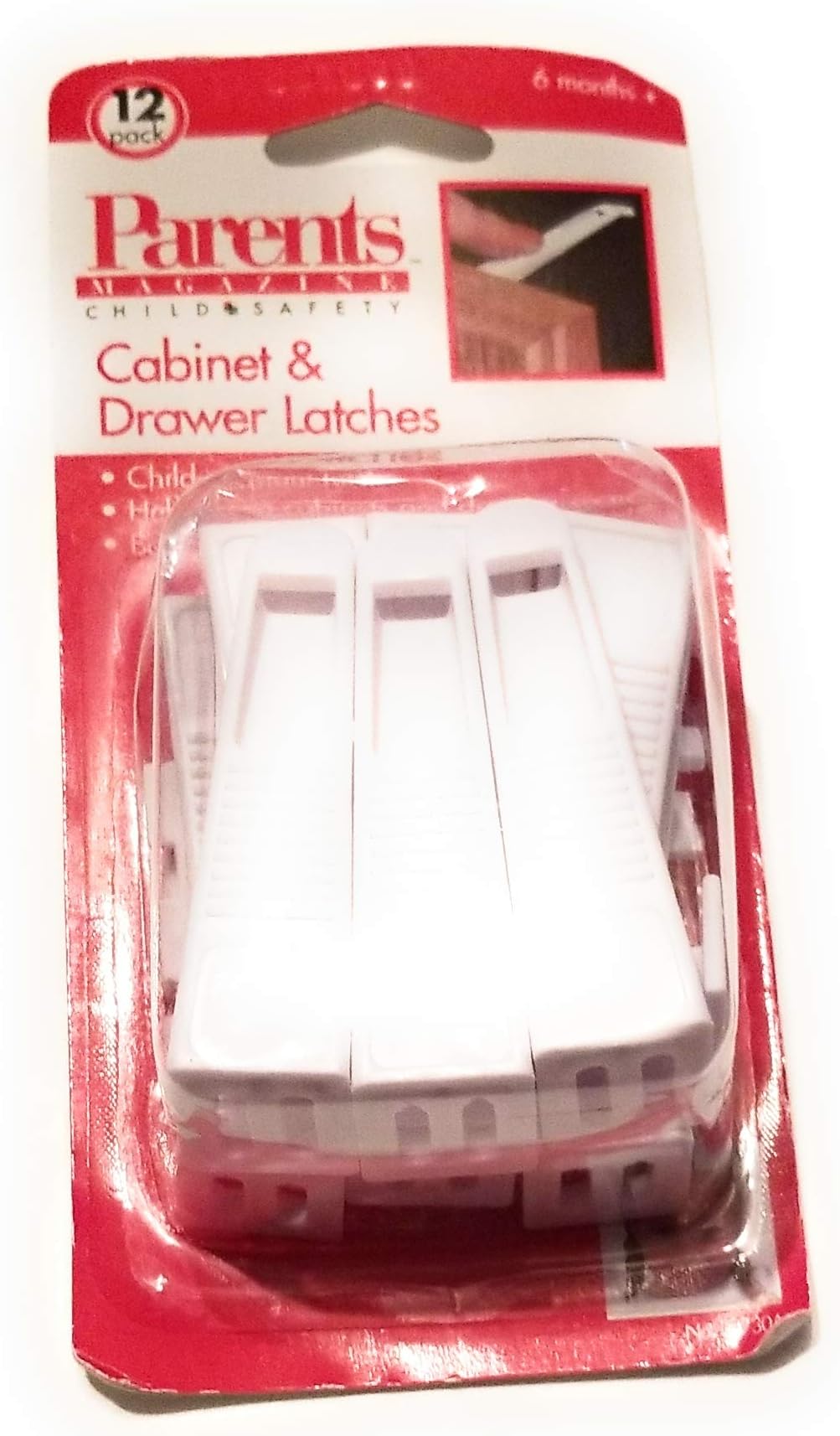 Parents Magazine Cabinet and Drawer Latches 12 Pack