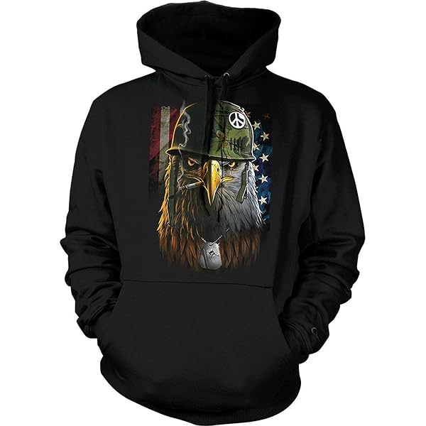 Amazon.com: US Army Hoodies This We'll Defend Eagle with American