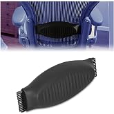 ECOTRIC Lumbar Support Pad Compatible with Herman Miller Classic Aeron | Compatible with Herman Miller Classic Aeron Chair Size B, Home Office Seating Support Pad - Graphite/; Black