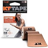 KT Tape, Original Cotton, Elastic Kinesiology Athletic Tape, 16’ Uncut Roll
