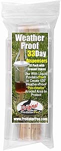 Predator Pee - 33 Day Dispensers - 10 Pack, clear bottle, 12oz Squeeze Bottle