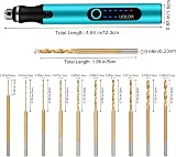 Uolor 3-Speed Cordless Mini Drill Pen 10 Drill Bits USB Rechargeable view 4