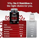 Nu U Nutrition Antarctic Krill Oil 2000mg 150 Softgels Astaxanthin Phospholipids view 5