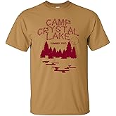 Camp Crystal Lake - Funny 80s Horror Movie Halloween T Shirt
