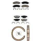 Transit Auto Front Rear Ceramic Brake Pads And