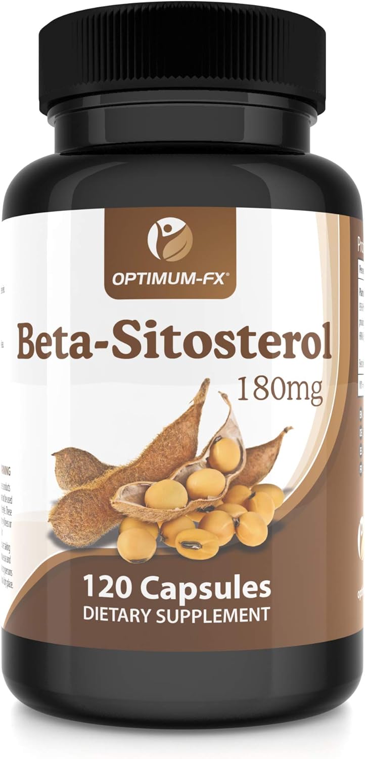 Beta Sitosterol 180mg from 400mg Plant Sterols Capsule High Strength Supplement, NOT Tablets or Powder - Image 5