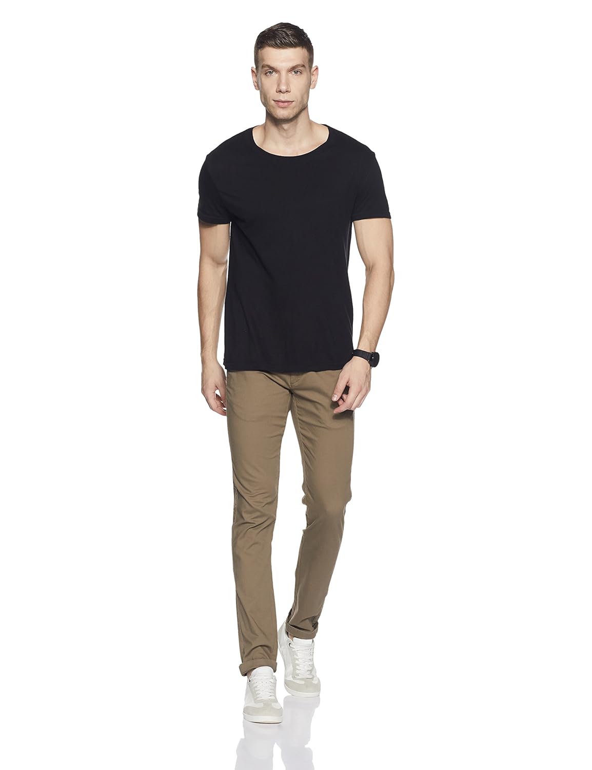 us polo association men's straight fit casual trousers