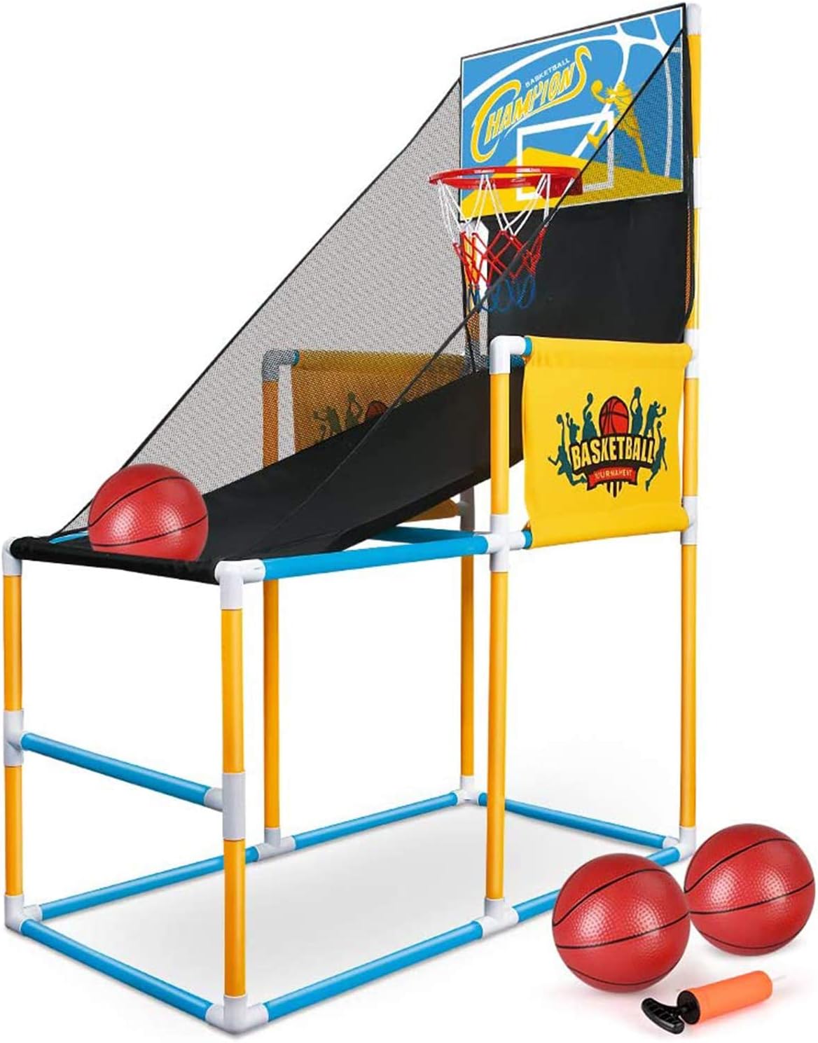 Indoor Mini Basketball Shooting Game for Children, Kids Arcade