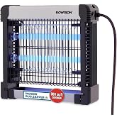 Flowtron Indoor Bug Zapper, 3000V Non-Clogging Grid, 300 Sq Ft, 12W Dual UV | Great for kitchens, bedrooms, restaurants, hospitals and RVs - place flat or hang, safe for daily use around family and pets.
