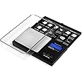 Fuzion Digital Pocket Scale .01 Gram Accuracy, 200g Digital Gram Scales for Small Food, Jewelry, Herb, Spice, Coin - Weight Gram and Oz
