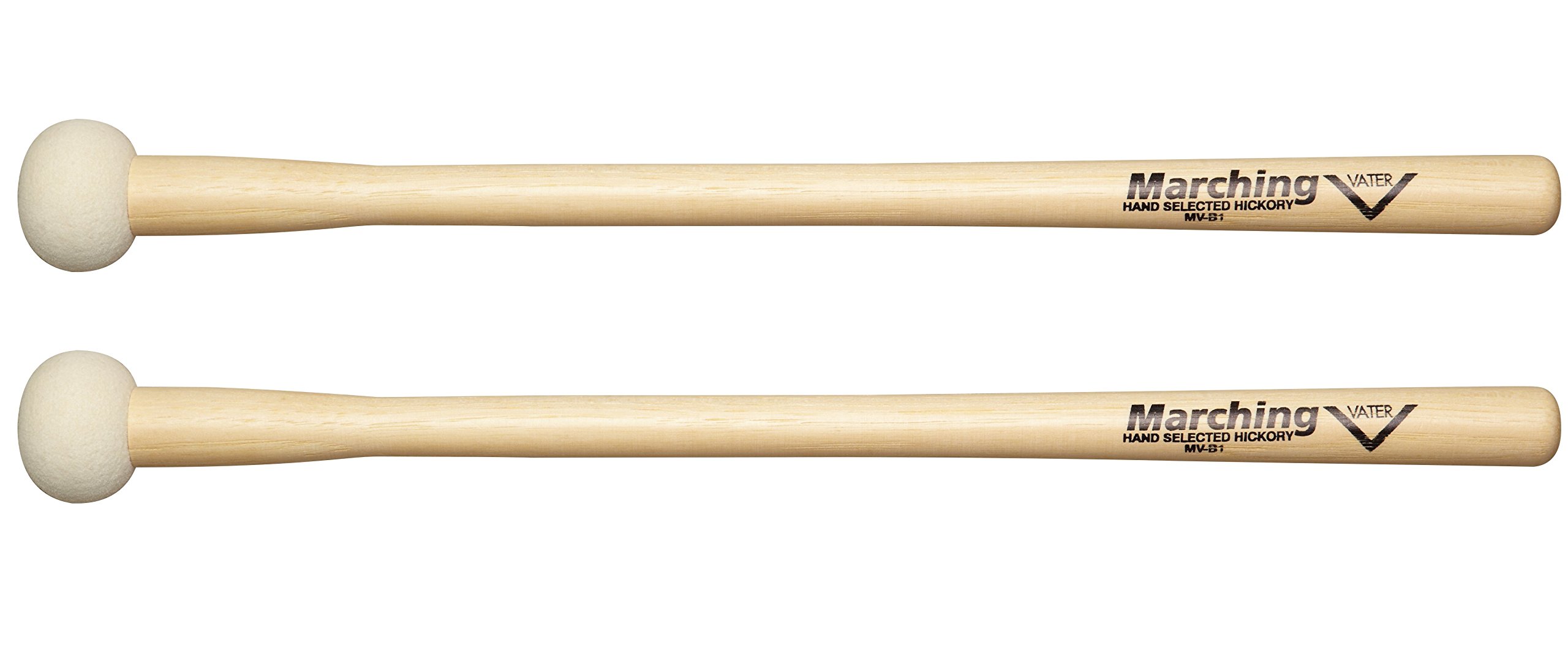 Vater DrumSticks B1 - Marching Bass Drum Mallet for 16" -18" | 40.64-45.72cm Drums