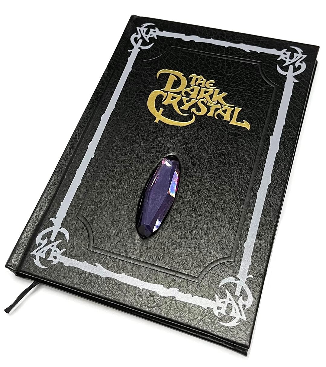 thecostumebase Dark Crystal Book Replica Printed Pages with Illustrations Novel Black