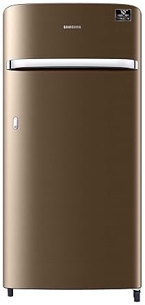 Samsung 198 L 3 Star Direct-Cool Single Door Refrigerator (RR21T2G2YDU/HL, Luxe Gold)