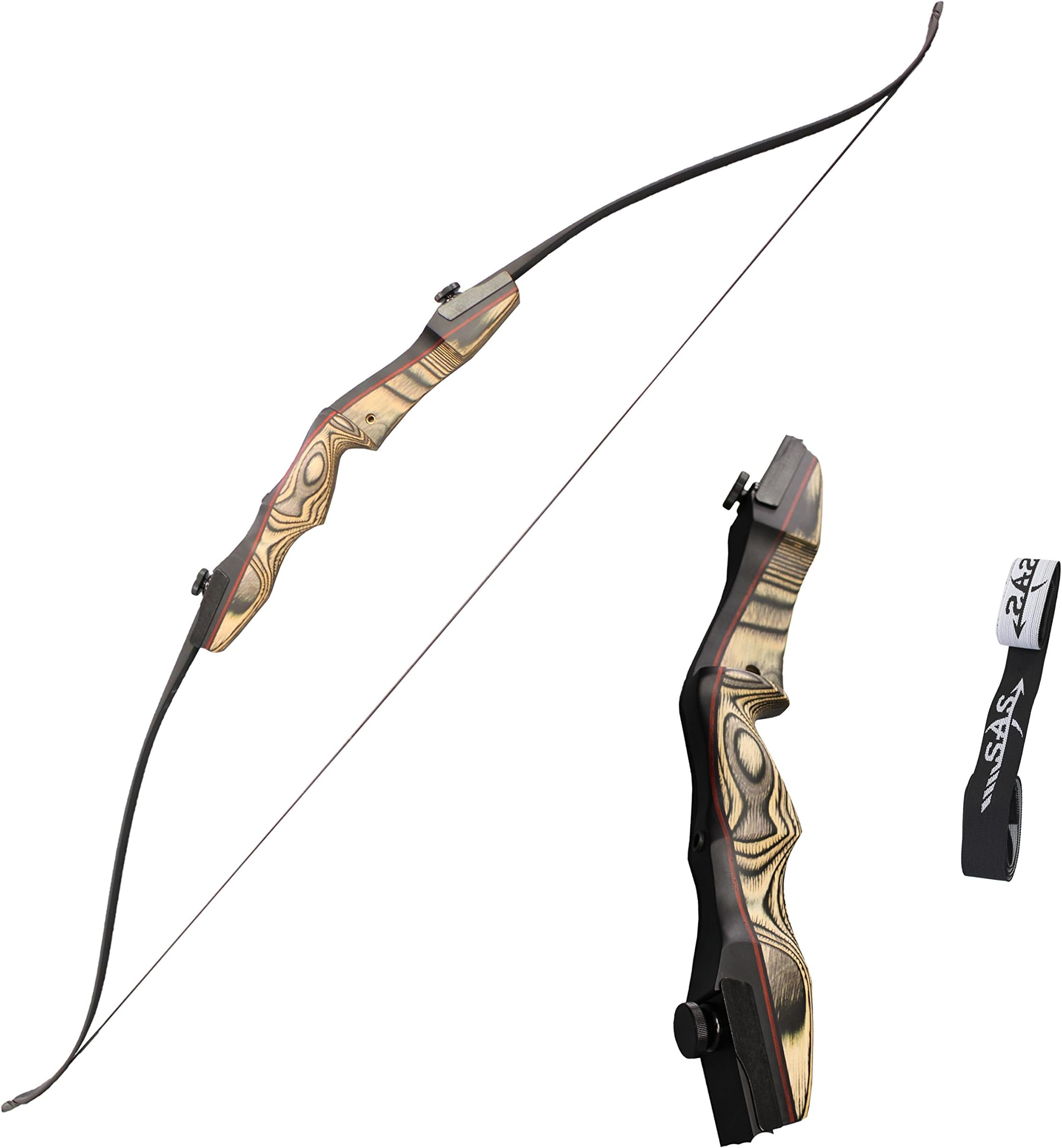 Samick SAS Sage Premier 62" Takedown Recurve Bow with Stringer