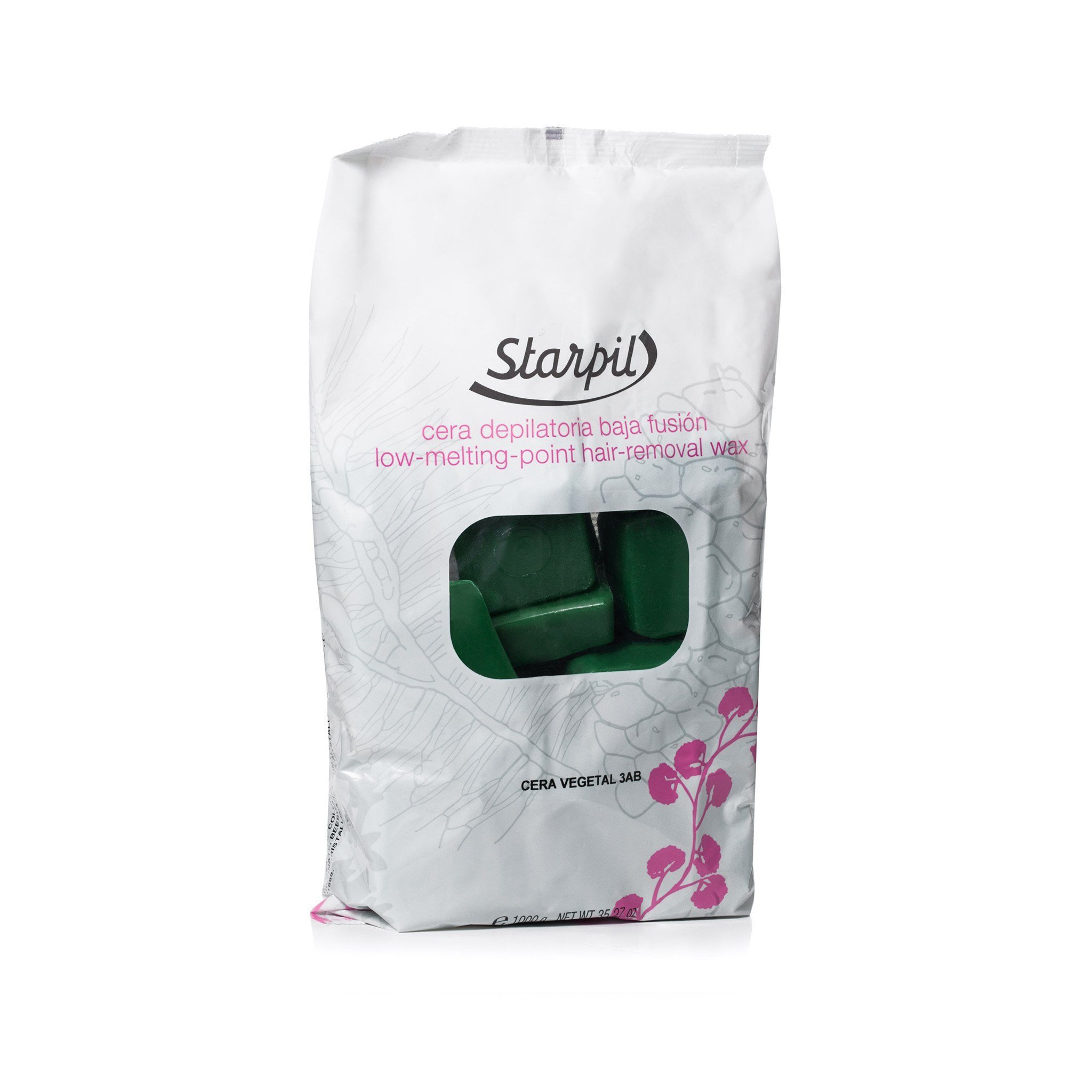 Starpil Wax Green Vegetable Hard Wax Tablets (2.2 lb/33 oz Bag) Buy
