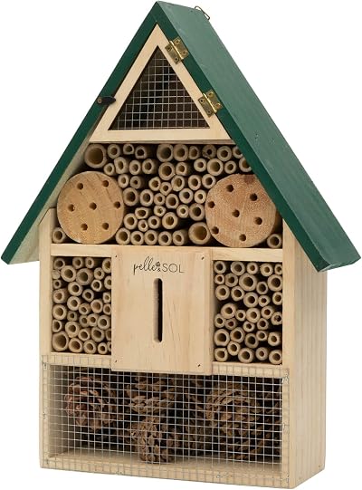 Pelle & Sol Eco-Friendly Bee House | Bug Hotel for Bees & Insects