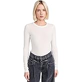 SLVRLAKE Women's Simple Long Sleeve Tee