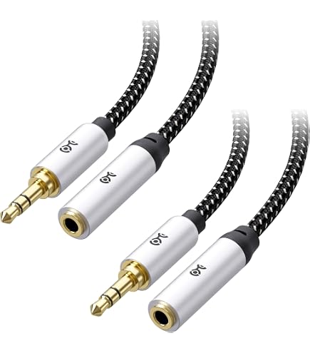 Amazon.com: Cable Matters 2-Pack Headset Extension Cable - 3ft