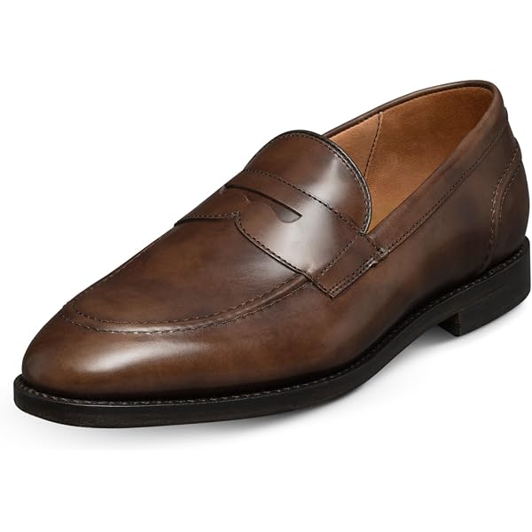 Allen Edmonds Wooster Street Penny Loafer Men 9½ EEE Wide Tan Leather *Read Desc Allen Edmonds USA Made Wooster Street Mens 9 D Brown Leather  main image 4