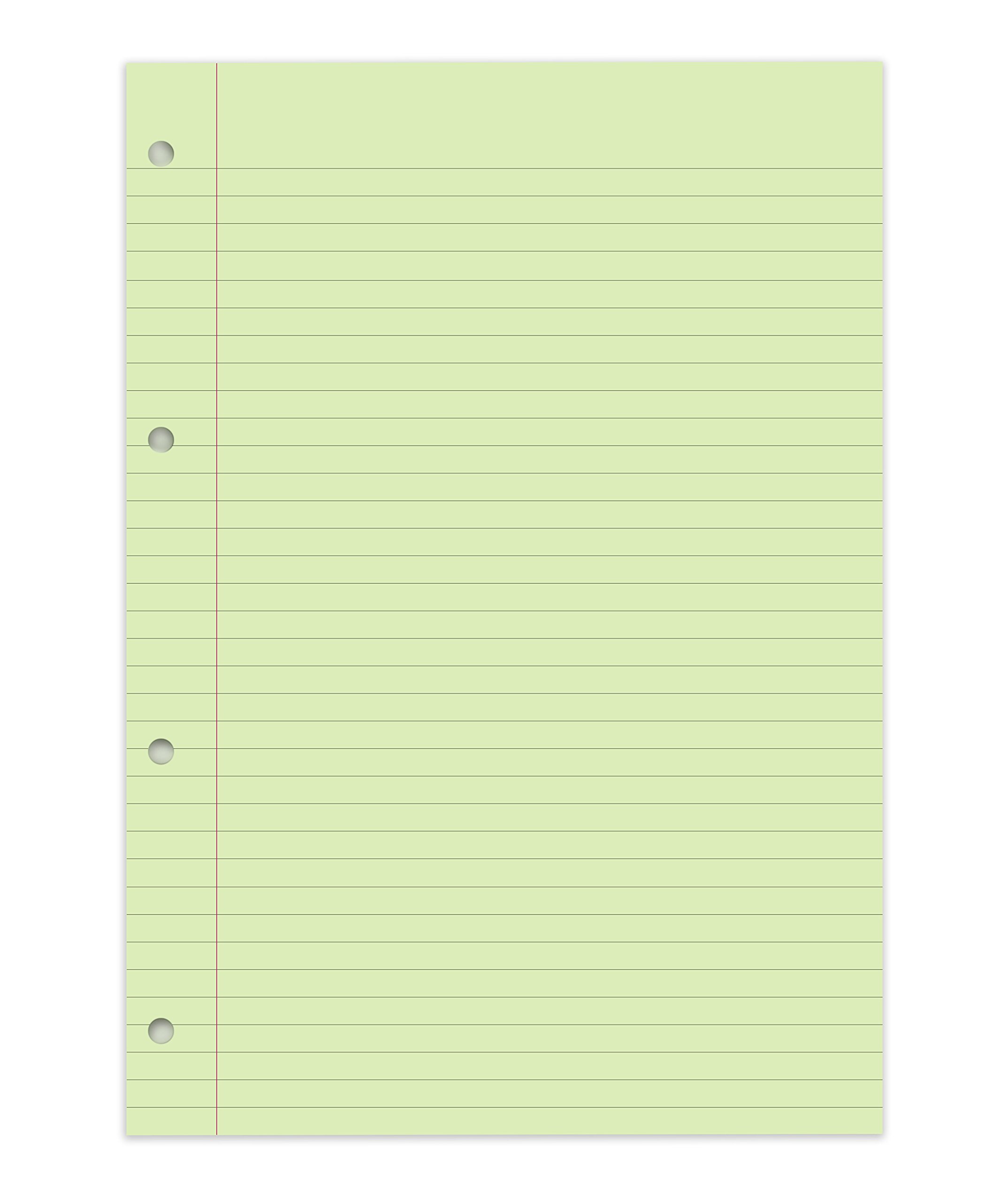 A4 Legal pad, 60 Sheets, 80gsm, Green, Pack of 10