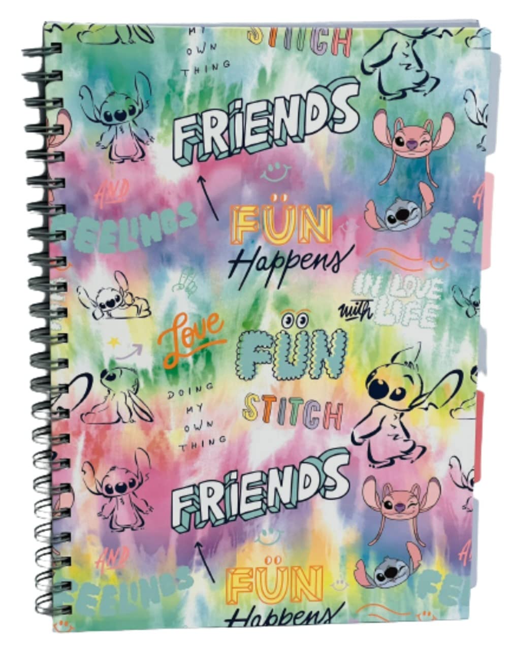 Divas World Disney Lilo & Stitch Notebook Diary Journal Lined Pages Wired Note Book