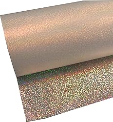 Siser Silver Holographic 20" x 5' Iron on Heat