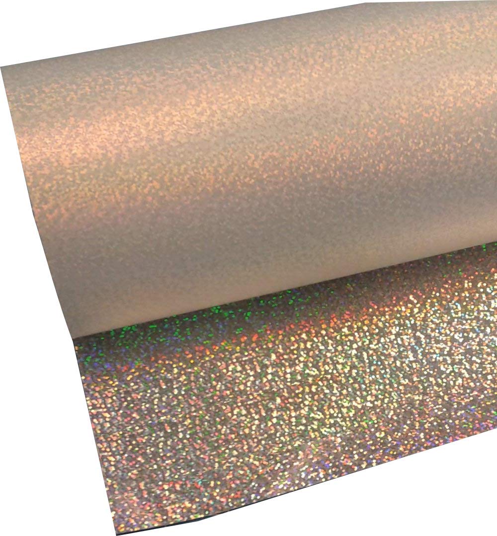 Siser Silver Holographic 20" x 5' Iron on Heat