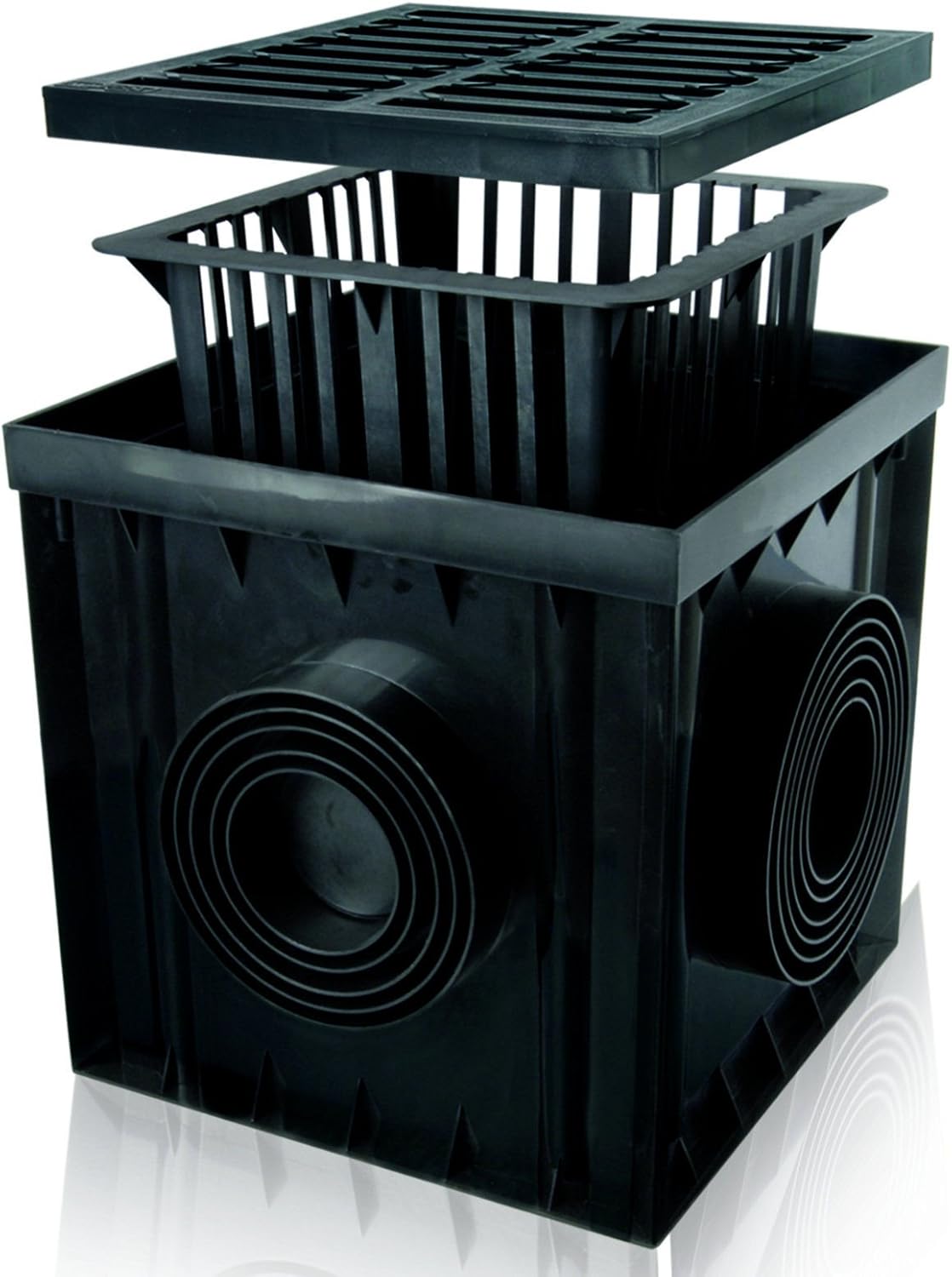 Yard Drain Yard Sink Box Gully Drainage 30x30 cm Load Class B125 12.5 D