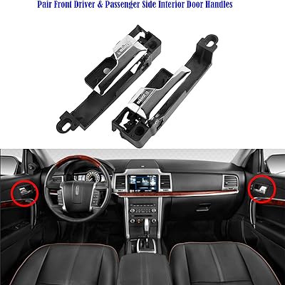 Buy 2pcs Interior Door Handle Front Driver Passenger Side For 2006 2007 2008 2009 2010 2011 2012 Ford Fusion 2007 2012 Lincoln Mkz Zephyr 2006 2011 Mercury Milan 6e5z5422601a 6e5z5422600aa Online In Turkey B08mzpktx8