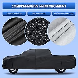 Truck Cover Waterproof All Weather, 6 Layers Pickup