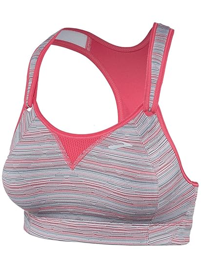 Amazon Com Moving Comfort Womens Rebound Racer Bra 30d Poppy