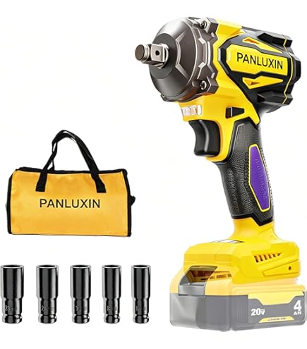 XGOLD DEVONIC Cordless Impact Wrench,750Ft-lb(980N.m) Brushless